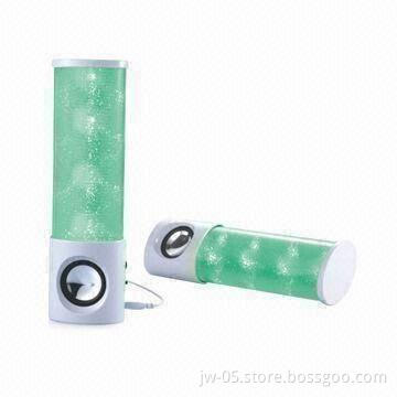 Flash Mini Portable Speakers, Comes in 3 Colors, Made of ABS and PVC